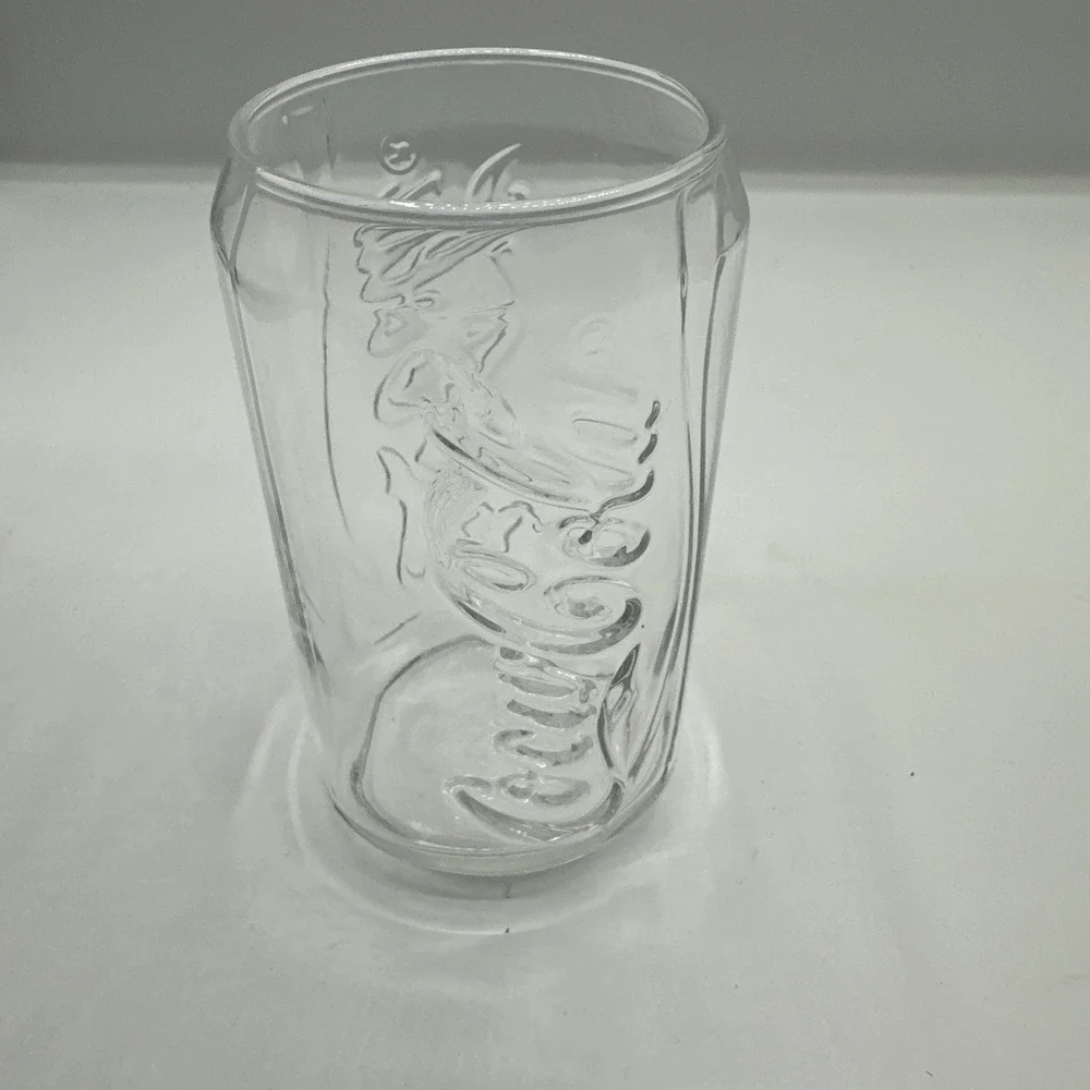 Genuine Coca-Cola Clear Glass Can Sized Cup 5